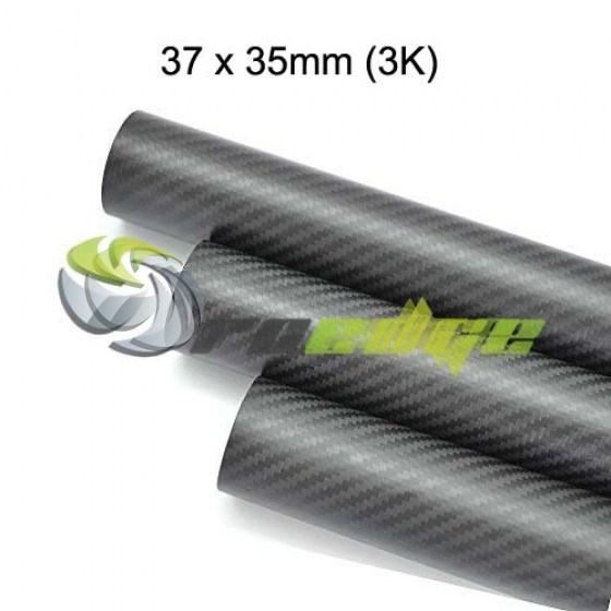 Carbon Tube 37x35mm